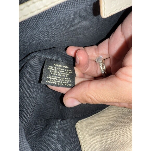 Rag & Bone Black Leather Satchel Tote Crossbody Gold Hardware Structured Handbag - Picture 15 of 16